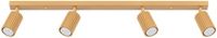 Sollux Lighting Plafondlamp KARBON 4L Goud Aluminium