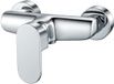 Ibenzoa Moderne Douchekraan Glanzend met Keramische Cartouche en Eenvoudige Installatie voor Badkamer