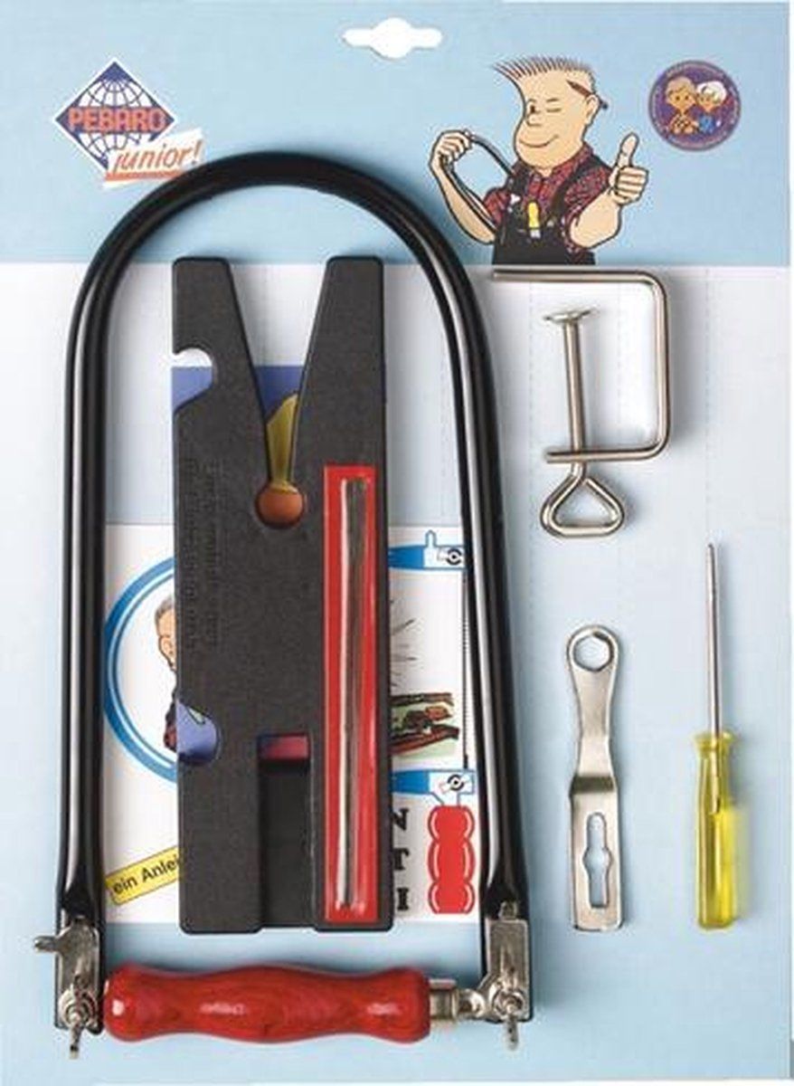 Pebaro Figuurzaagkaart met Figuurzaagblad - 4006094930007