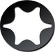 Kutlu TORX T20 bits voor bithouders/accuboormachines/slagmoersleutels. Materiaal: 50 mm
