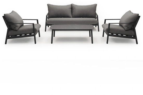 Tierra Outdoor Monti Sofa Loungeset - Charcoal