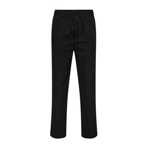 ONLY & SONS ONSSINUS LOOSE 0007 COT LIN PANT - Loose Fit Broek