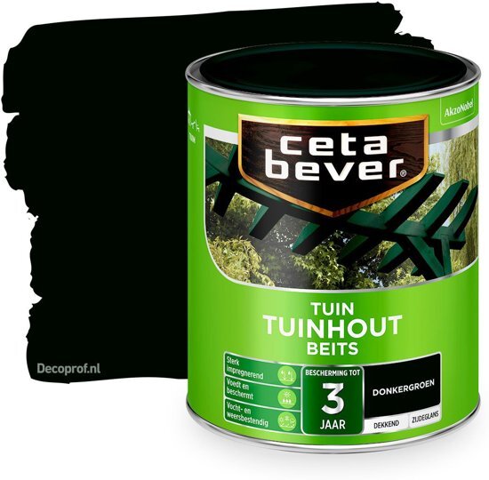 Cetabever Cetabever Beits Tuinhout 605 Donkergroen-0 75 Ltr