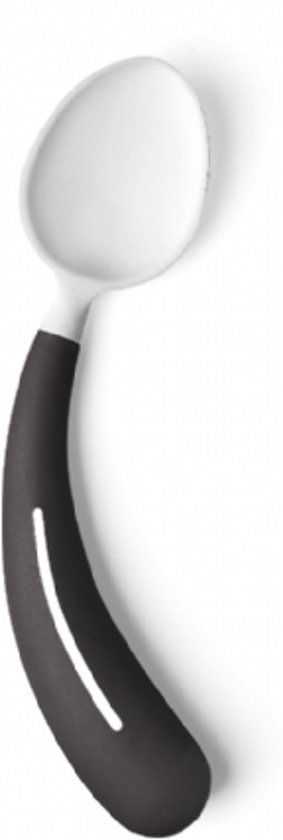 Adhome Lepel linkshandig antraciet/wit Aangepast bestek - Scandinavisch design