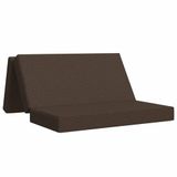vidaXL Vouwbare Sofa Bed 140 x 67 x 45 cm Taupe