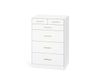 Buffet blanc moderne 40 x 60,1 x 88,4 cm