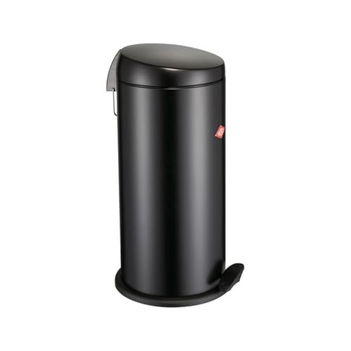 WESCO 121531-73 afvalemmer Capboy Maxi 22 liter, plaatstaal zwart mat