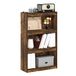 Furinno JAYA Enhanced Home 3-laags verstelbare plank boekenkast, Amber Pine
