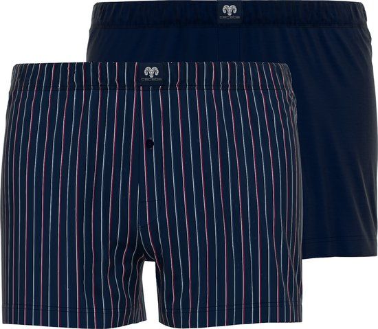 CECEBA Daytona 2-pack Heren Boxershorts - Blauw - 5XL - Wijd