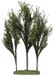 Luville 2026 Luville - Tree Dark Green - 25cm