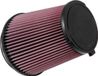 K&N Vervangingsfilter Ford Mustang Shelby 5.2 2015- (E-0649) - Rood