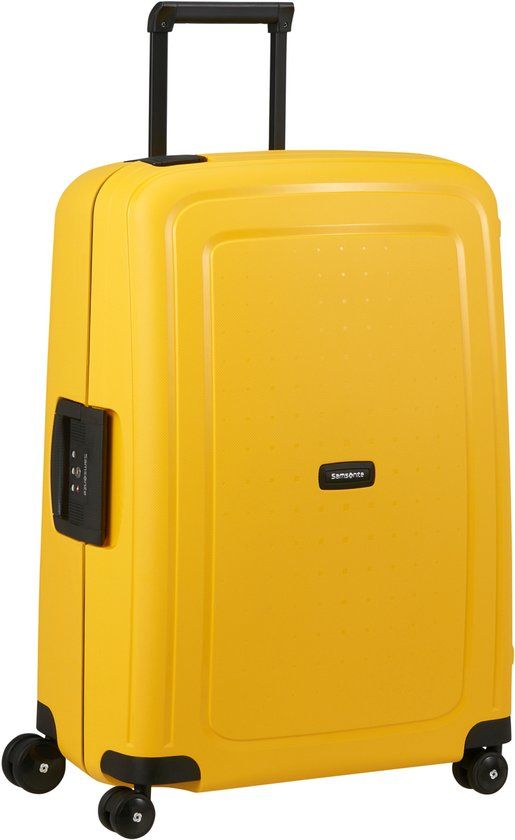 Samsonite S'Cure Spinner M, Koffer, M (69 cm), 79 L, Geel (Citrus)