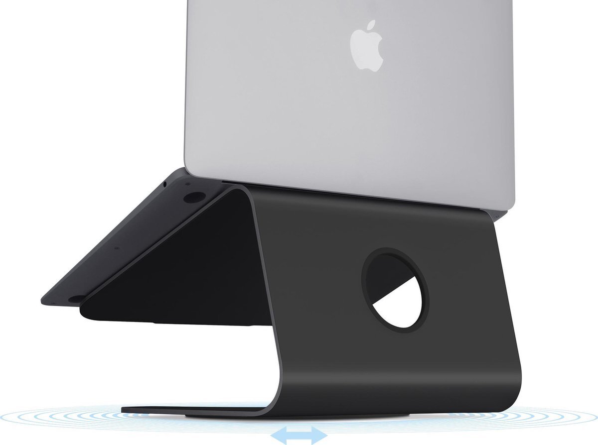 Rain Design Apple draaibare mStand 360 voor MacBook -MacBook Pro - Laptop Standaard Zwart