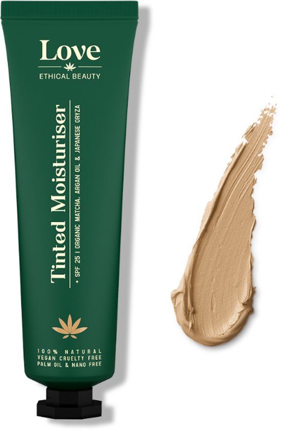 Love Ethical Beauty Natural Tinted Moisturiser SPF 25 Tan 30 ml