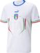 PUMA FIGC Italia Replica Heren Voetbalshirt Korte Mouw Wit Blauw Groen Rood Polyester M