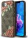 Guess - iPhone 16e Hoesje - MagSafe - Bloemen - Bruin