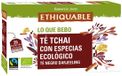 Ethiquable Thé Chai Épicé Biologique 20 Sachets de Thé