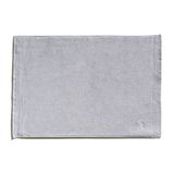 Möve Superwuschel Douchetapijt 50 x 70 cm van 100% katoen, zilver