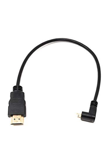 Systems Systeem-S Micro HDMI-kabel voorwaarts gehoekt naar HDMI stekker 30 cm