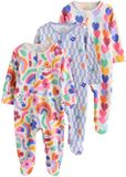 Next - Meisjes - Set van 3 babyslaapzakjes met tweewegritssluiting - Bright Rainbow