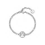 BROSWAY CHAKRA BHKB143 STAINLESS STEEL LEVENSBOOM ARMBAND MET KRISTALLEN