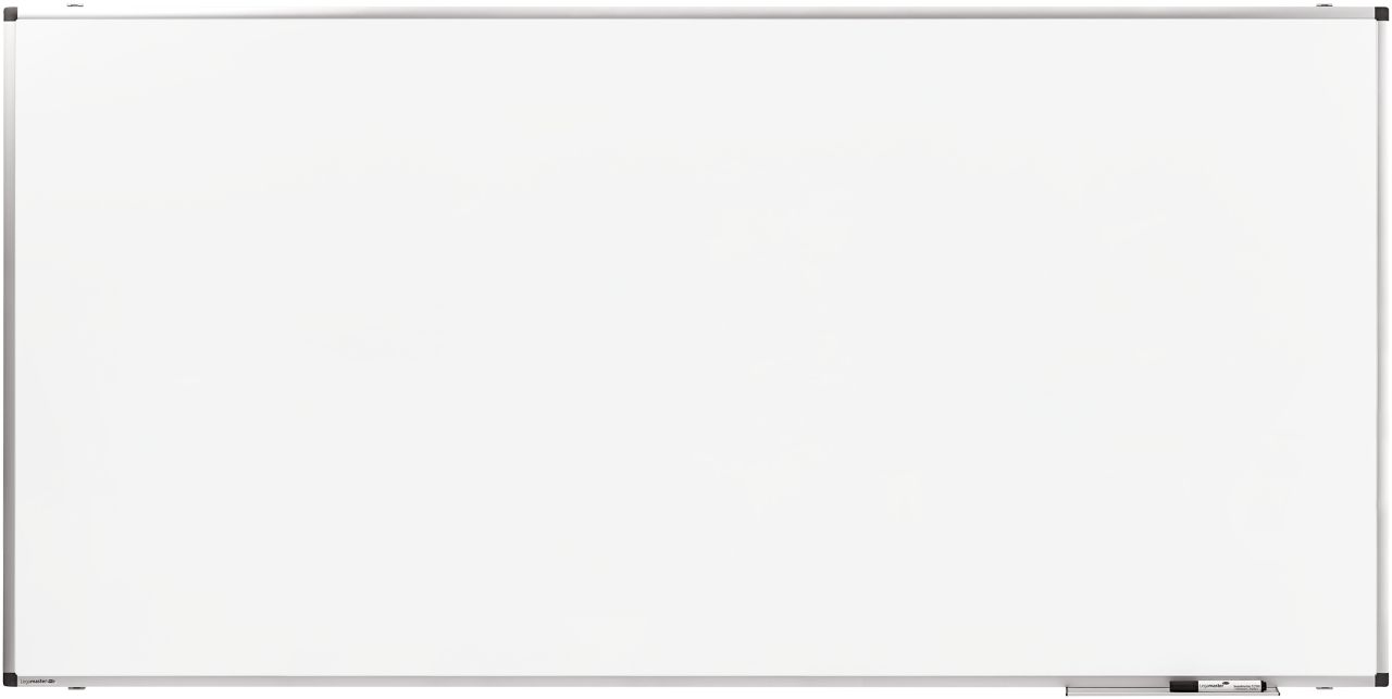 Legamaster PREMIUM Whiteboard - 100x200cm - Steel Surface - Aluminum Frame - Magnetic - Includes Pens & Pen Tray