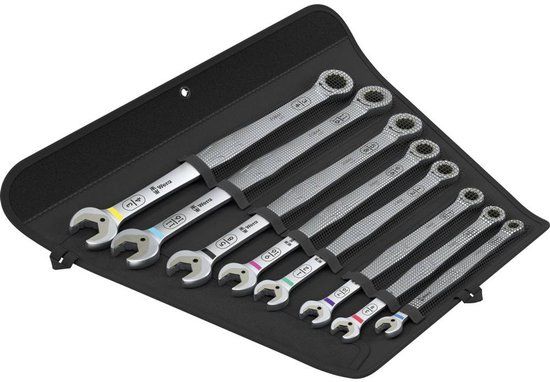 Wera 05020385001 6007 Joker Imperial 8 Set 1 Ring-steeksleutelset