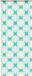vidaXL Cassette douchegordijn 110x240 cm Polyethyleen Ornament
