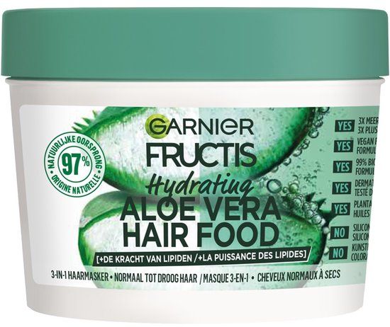 Garnier Fructis Hair Food Aloe Vera 3in1 Haarmasker - 400ml