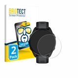 BROTECT - Screenprotector voor Garmin Forerunner 165 Music - Folie Beschermfolie transparant 2 Stuks