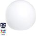 Lumisky BOBBY C30 LED-batterijlamp, kunststof, 5 W, vrijstaand, meerkleurig, Ø 30 cm