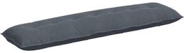 vidaXL Coussin de dossier Gris foncé 200 x 50 cm