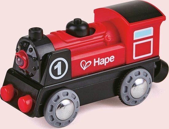 Hape Locomotief Nr. 1 op Batterijen - 36+ maanden