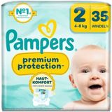 Pampers Premium Protection Luiers Maat 2 (4-8 kg) 35 stuks
