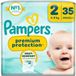 Pampers Premium Protection Luiers Maat 2 (4-8 kg) 35 stuks