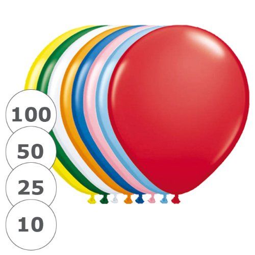Folat - Ballonnen gemengde kleuren - 25 stuks
