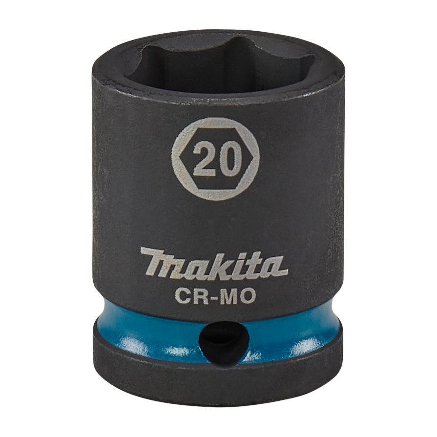 Makita E-16162 Impact Black Krachtdop 1/2" kort | 20 mm