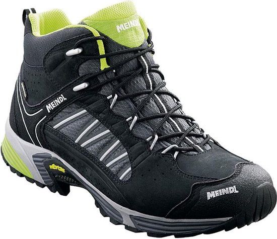 Meindl SX 1.1 Mid GTX Wandelschoenen Heren Black / Lemon Maat 44