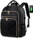 Unyqoos Sac à dos pour ordinateur portable Femme 17,3 pouces