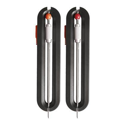 Boretti Barbecue Thermometer - Rood/Oranje