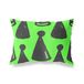 BonaMaison Neon Groen-Rook Decoratieve Kussensloop, Kussenhoezen Bank, Decoratieve Kussenhoesjes, Kussensloop; Sofa, Slaapkamer, Kantoor, Auto 45x60 Cm - Ontworpen en vervaardigd in Turkije