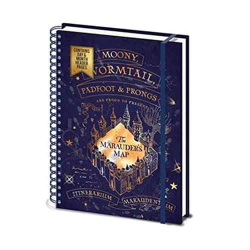 Harry Potter Marauders Kaart A4 Notebook