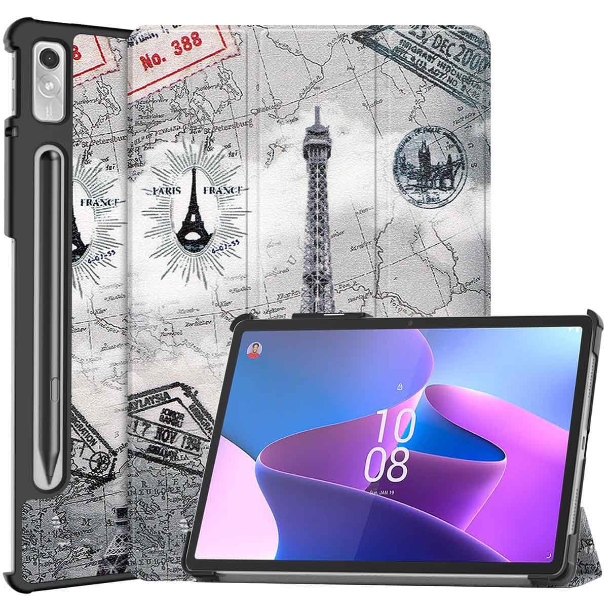 imoshion Design Trifold Bookcase Lenovo Tab P11 Pro (2nd gen) tablethoes - Parijs