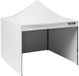 Vevor Paviljoen 304,8x304,8x320cm Tuintent 500D PU Zilveren Stof Opvouwbaar Paviljoen Hoogte Verstelbaar Inclusief Opbergtas Partytent 6-8 Personen Pop-up Tent Wit Tuinpaviljoen voor Kampeertrips