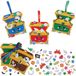 Baker Ross VC171 Mix & Match-decoratiesets met schatkist - Set van 8, knutselwerkjes van schuimrubber in de vorm van een schatkist