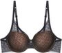 Triumph voorgevormde bh Signature Sheer Zwart 70D