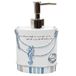 Sweet Home Collection Decoratieve mooie ontwerpen baddecoratie, hars, strandleven, lotionpomp/zeepdispenser