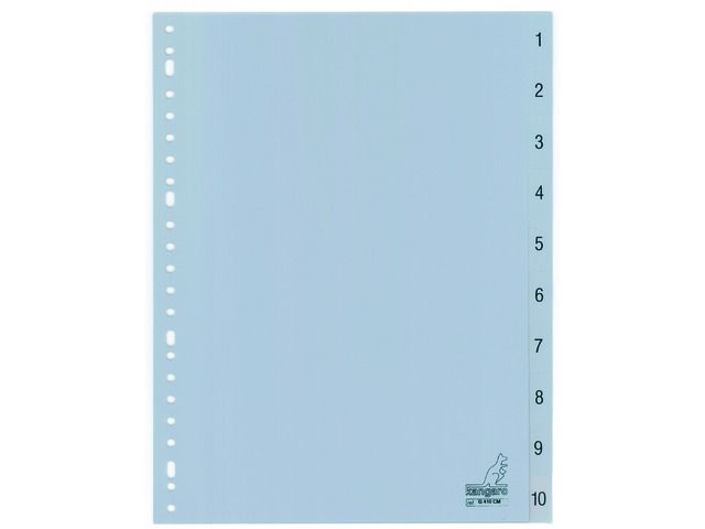 Kangaro G410CM - Schutkaart - Grijs - Kunststof - 1 stuk