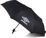 Umbro Paraplu - noir/rouge - polyester