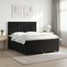 Maison Exclusive - Lit boxspring avec matelas noir 160 x 200 cm, velours